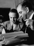 Sen. Joseph R. Mccarthy and Lawyer Roy M. Cohn, During the Army-Mccarthy Hearings