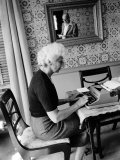 Buy Author Vladimir Nabokov Dictating While Wife Vera Types at AllPosters.com