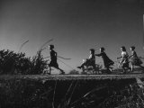 Spanish Children Playing