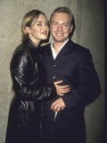 Actress Kate Winslet and Husband, Director Jim Threapleton, at Film Premiere of Her 