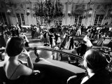 Buy Participants Watching Couples Dancing During the Waltz Evening at AllPosters.com