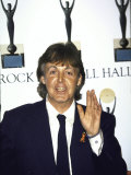 Buy Musician Paul Mccartney at the Rock and Roll Hall of Fame at AllPosters.com
