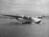 Boeing Clipper Moving on Top of a Body of Water