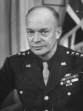 Buy General Dwight D. Eisenhower Holding a Press Conference at AllPosters.com