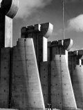 Buy Fort Peck Dam, in the Missouri River: Image Used on First Life Magazine Cover, November 23, 1936 at AllPosters.com
