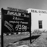 Buy Close-Up of Real Estate Sign at AllPosters.com