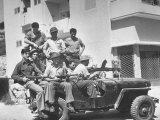 Buy Haganah Special Squad Commandos Sitting in their Jeep at AllPosters.com