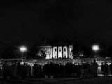 Crowds at White House on Dec. 7, 1941, Day of Pearl Harbor Attack