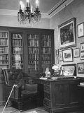 Looking into the Study That Belonged to Author Washington Irving