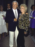 Television Personality Merv Griffin and Actress Eva Gabor