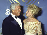 Television Personality Merv Griffin and Actress Eva Gabor