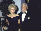 Actress Eva Gabor and Television Personality Merv Griffin