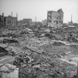 Scorched Ruins of Tokyo, a Result of Massive Allied Air Raid Attacks During the War