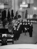 Vienna Boys Choir Singing at Salzbueg Festival