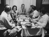 Author, Ernest Hemingway During Visit with Bullfighter Antonio Ordonez