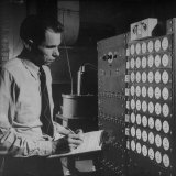 Buy Dr. Glenn T. Seaborg, Recording the Meter Stats at AllPosters.com