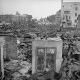 Scorched Ruins of Tokyo, a Result of Massive Allied Air Raid Attacks During the War