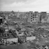 Scorched Ruins of Tokyo, a Result of Massive Allied Air Raid Attacks During the War