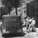 Buy Gangster Charles "Lucky" Luciano Hurrying Toward His Car at AllPosters.com