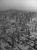 An Aerial View of the Signal Hill Oil Field