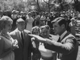 Buy Edward M. Kennedy Talking to People at the "Key Women for Kennedy in California" Rally at AllPosters.com