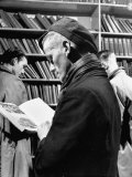 Buy Coal Miner Reading Book at Library at AllPosters.com