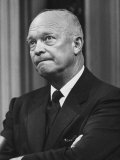 Buy US Pres. Dwight D. Eisenhower Holding a Press Conference at AllPosters.com