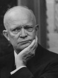 Buy US Pres. Dwight D. Eisenhower Holding a Press Conference at AllPosters.com