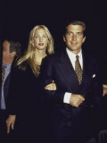 Buy John F. Kennedy Jr. and Wife Carolyn at George Magazine's 2nd Anniversary Party at AllPosters.com