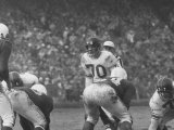 Ny Giants Player Sam Huff During Game Against the Cardinals