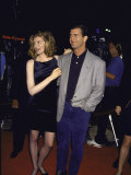 Actors Rene Russo and Mel Gibson at Film Premiere of their 