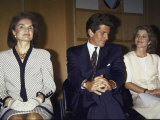 Buy Jacqueline Kennedy Onassis and Her Children John F. Kennedy Jr. and Caroline Kennedy Schlossberg at AllPosters.com