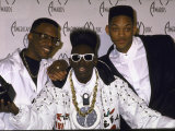 Rap Artists Dj Jazzy Jeff, Flavor Flav and Will Smith at the American Music Awards
