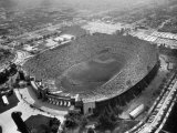 An Aerial View of the Los Angeles Coliseum