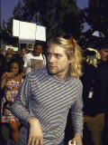 Front Man of Rock Group Nirvana Kurt Cobain