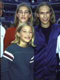 Members of Family Musical Group Hanson Taylor, Zach and Isaac