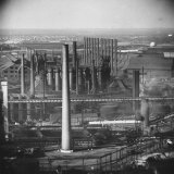 Steel Plant During Strike