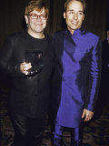 Buy Singer Songwriter Elton John and Partner David Furnish at Glaad Media Awards at AllPosters.com