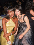 Model Naomi Campbell and Actress Milla Jovovich at Cfda Awards
