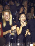 Actress Gwyneth Paltrow and Winona Ryder at Armani Grand Opening