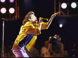 Buy Singer Mick Jagger of the Rock Band the Rolling Stones Performing at Live Aid Concert at AllPosters.com