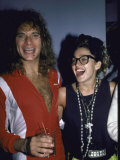 Singers David Lee Roth and Madonna