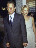 Married Actors Dennis Quaid and Meg Ryan at Film Premiere of His 