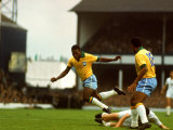 Buy Soccer Star Pele in Action During World Cup Competition at AllPosters.com