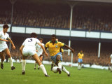 Buy Soccer Star Pele in Action During World Cup Competition at AllPosters.com