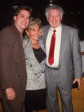 Actor Ray Liotta with Father and Woman