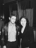 Buy Singer Madonna and Husband Sean Penn Posing at Tyson-Spinks Fight at AllPosters.com