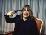 Rock Musician Ozzy Osbourne Premium Photographic Print