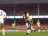 Buy Soccer Star Pele in Action During World Cup Competition at AllPosters.com