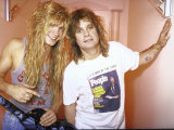 Rock Musicians Zack and Ozzy Osbourne Premium Photographic Print